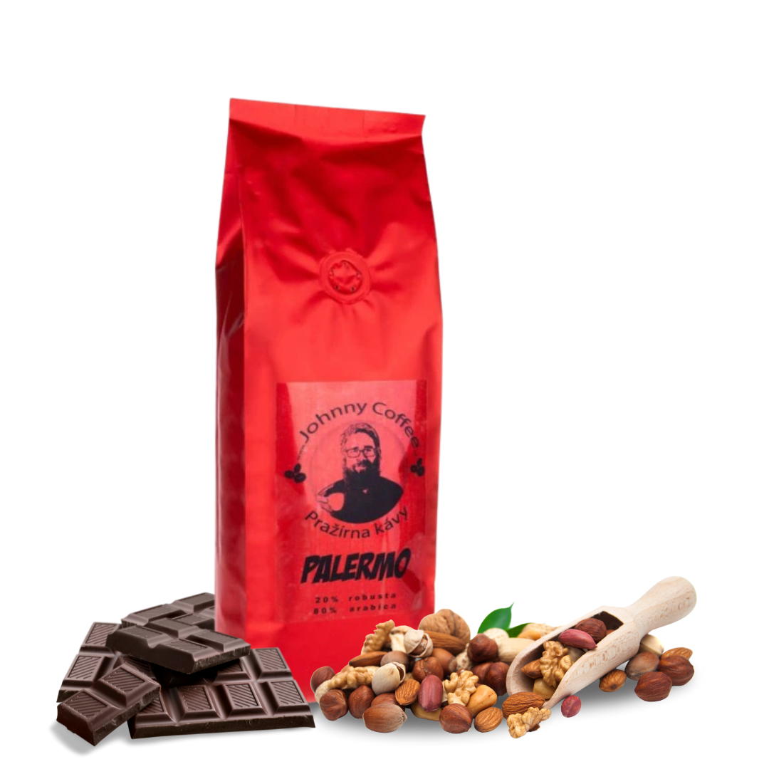 Směsi kávy na espresso – Johnny Coffee