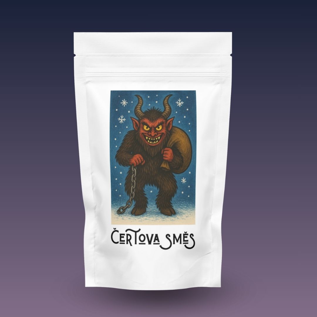 Čertova směs, tmavě pražená káva z Mikulášské edice Johnny Coffee
